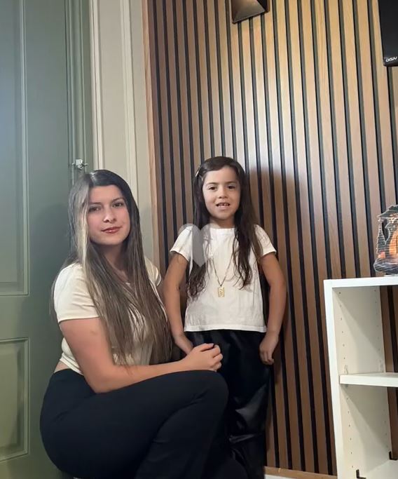 Josellin Gavarrete López con su hija | Fuente: TikTok/jossy_gav
