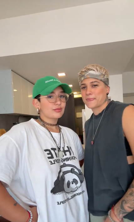 Romina Marcos y Laura Salazar | Fuente: TikTok/romimarcos