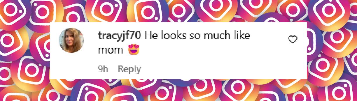 Un comentario en un post del 25 de mayo de 2025: "Se parece tanto a su mamá 😍". | Fuente: Instagram/entertainmenttonight