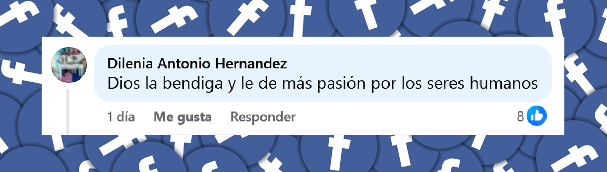 Comentario de un usuario sobre la historia de Sonya Smith | Fuente: Facebook/Noticias SIN