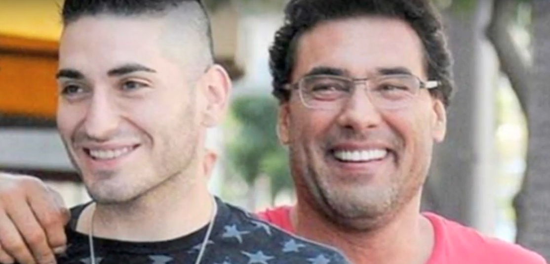 Eduardo Yáñez y su hijo Eduardo Yáñez Jr. | Fuente: YouTube/Ventaneando