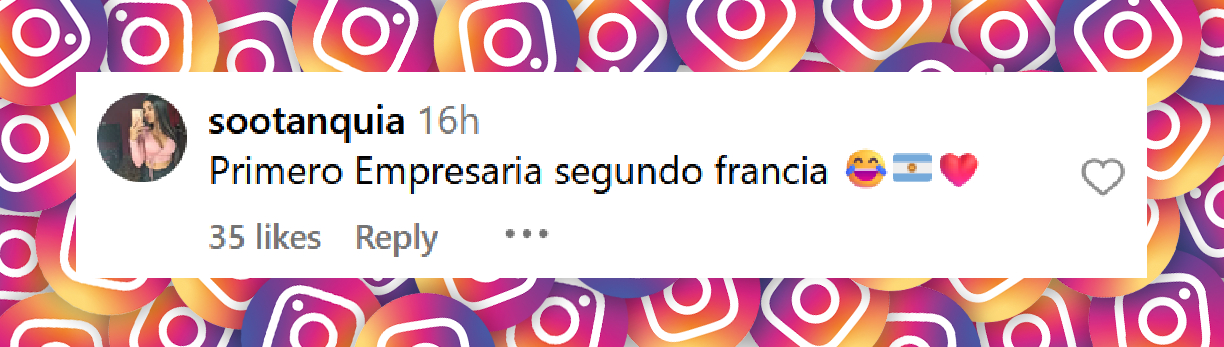 Comentario de un usuario sobre el video de Antonela Roccuzzo siendo abordada por el influencer Ziv Tamir | Fuente: Instagram/ziv.tamir