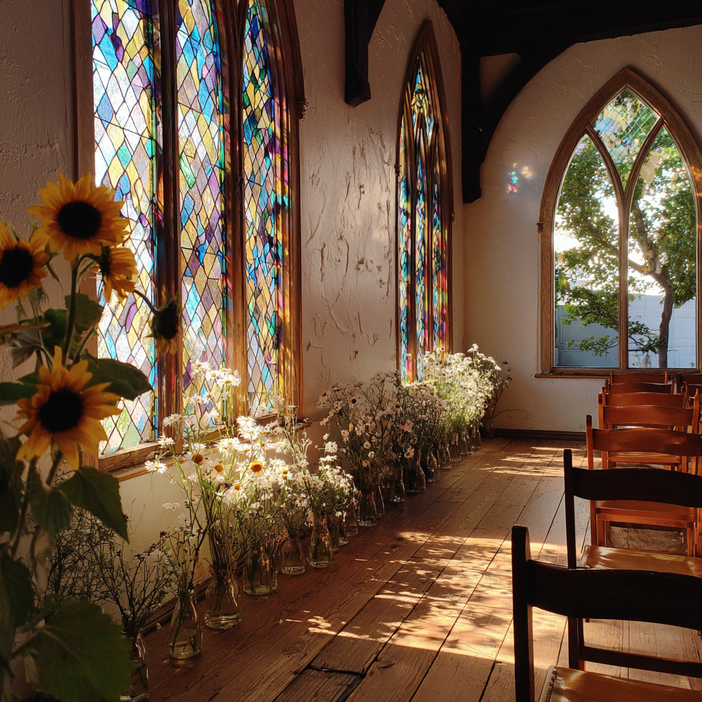 El interior de una iglesia | Fuente: Midjourney
