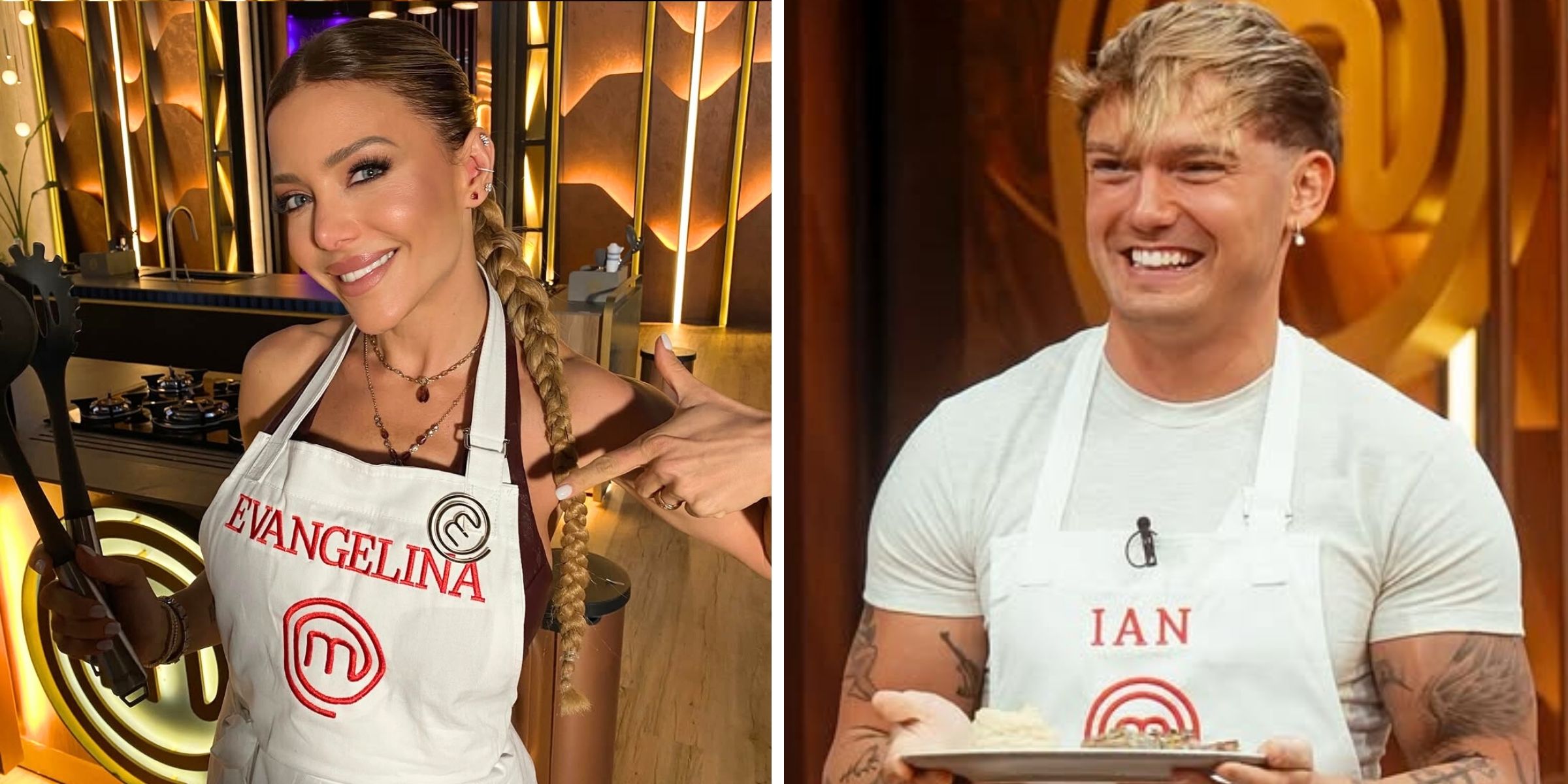 Evangelina Anderson | Ian Lucas | Fuente: Instagram/evangelinaanderson | Instagram/ianlucas