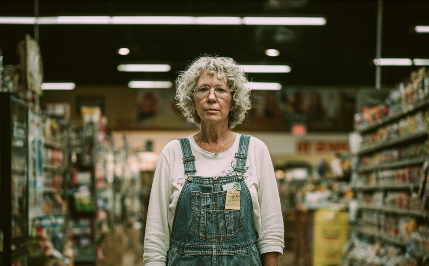 Una mujer mayor | Fuente: Midjourney