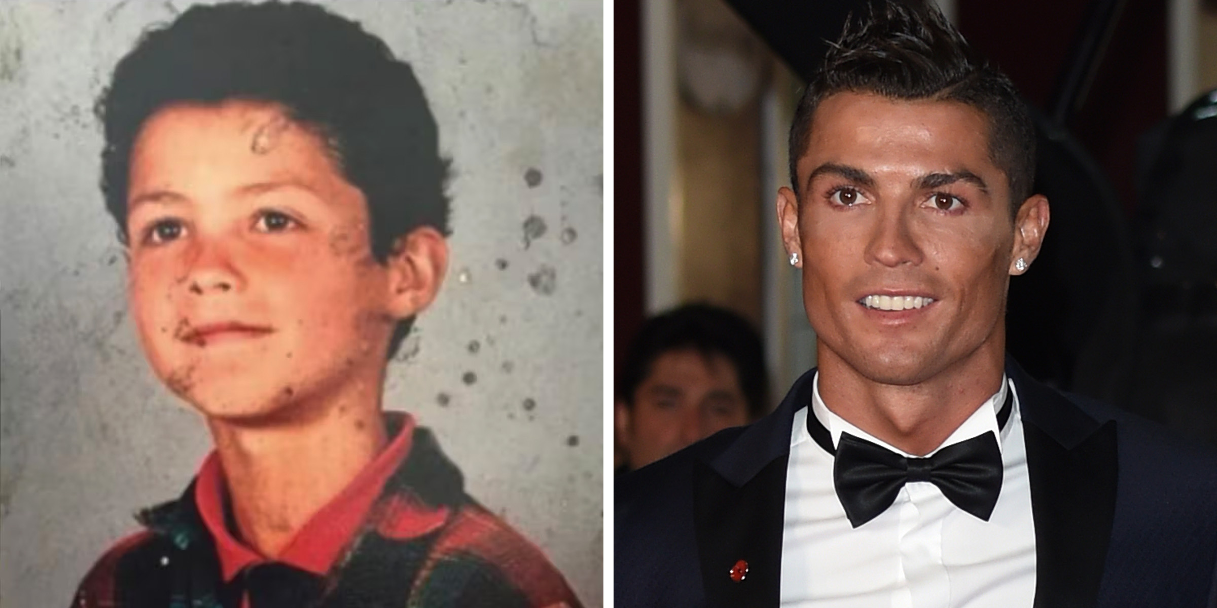 Cristiano Ronaldo en su niñez | Cristiano Ronaldo | Fuente: Getty Images | x.com/UpshotTowers