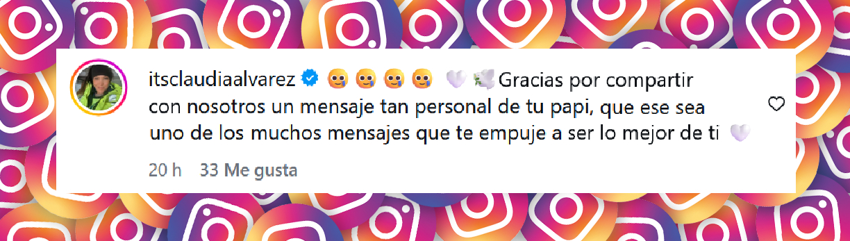Comentario de una usuaria sobre el video que compartió la hija de Rubby Pérez | Fuente: Instagram/anabprey