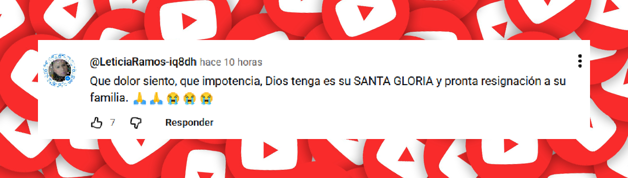 Comentario de un usuario ante la noticia del fallecimiento del alcalde de Uruapan, Carlos Manzo | Fuente: YouTube/Aristegui Noticias