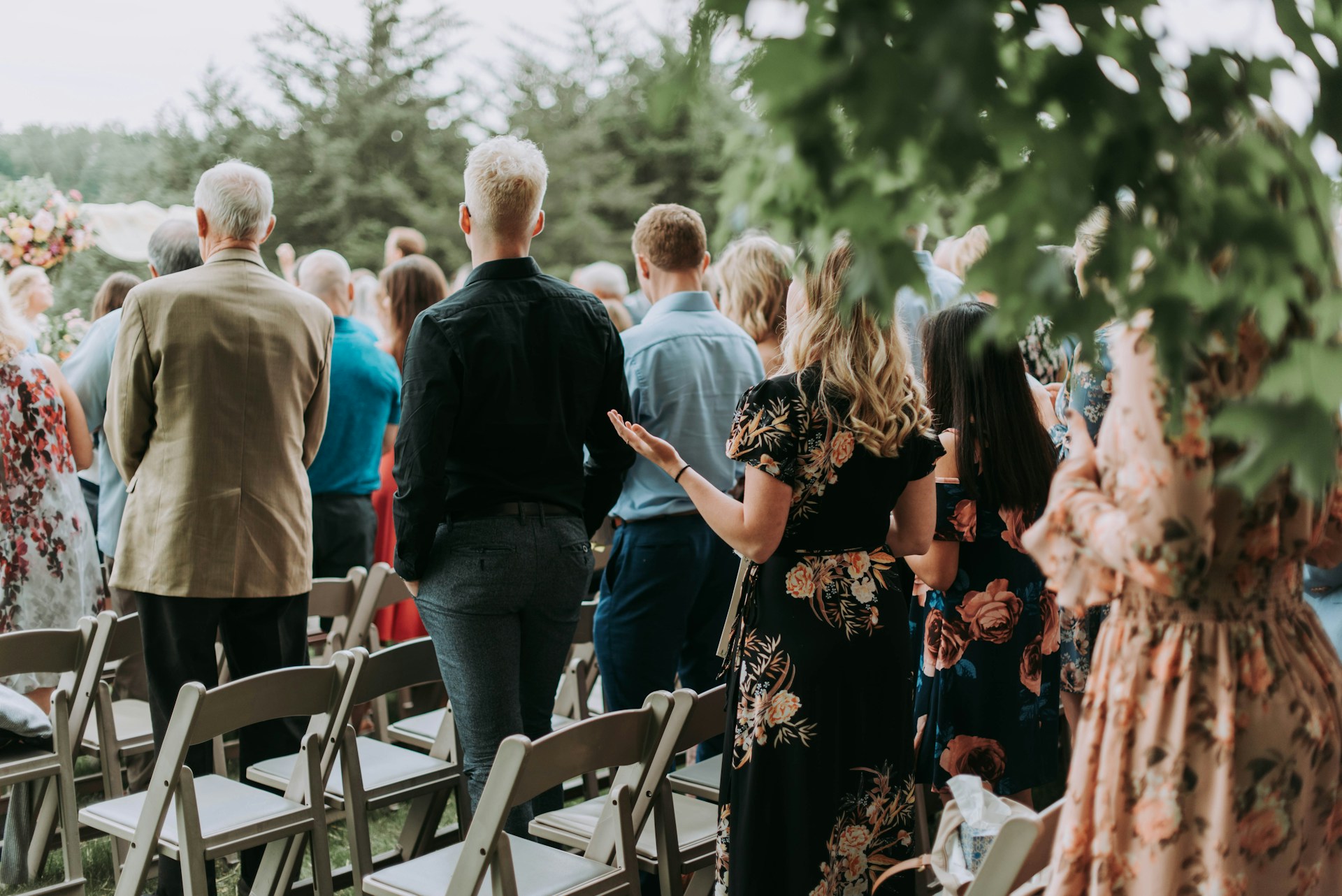 Invitados a una boda | Fuente: Unsplash