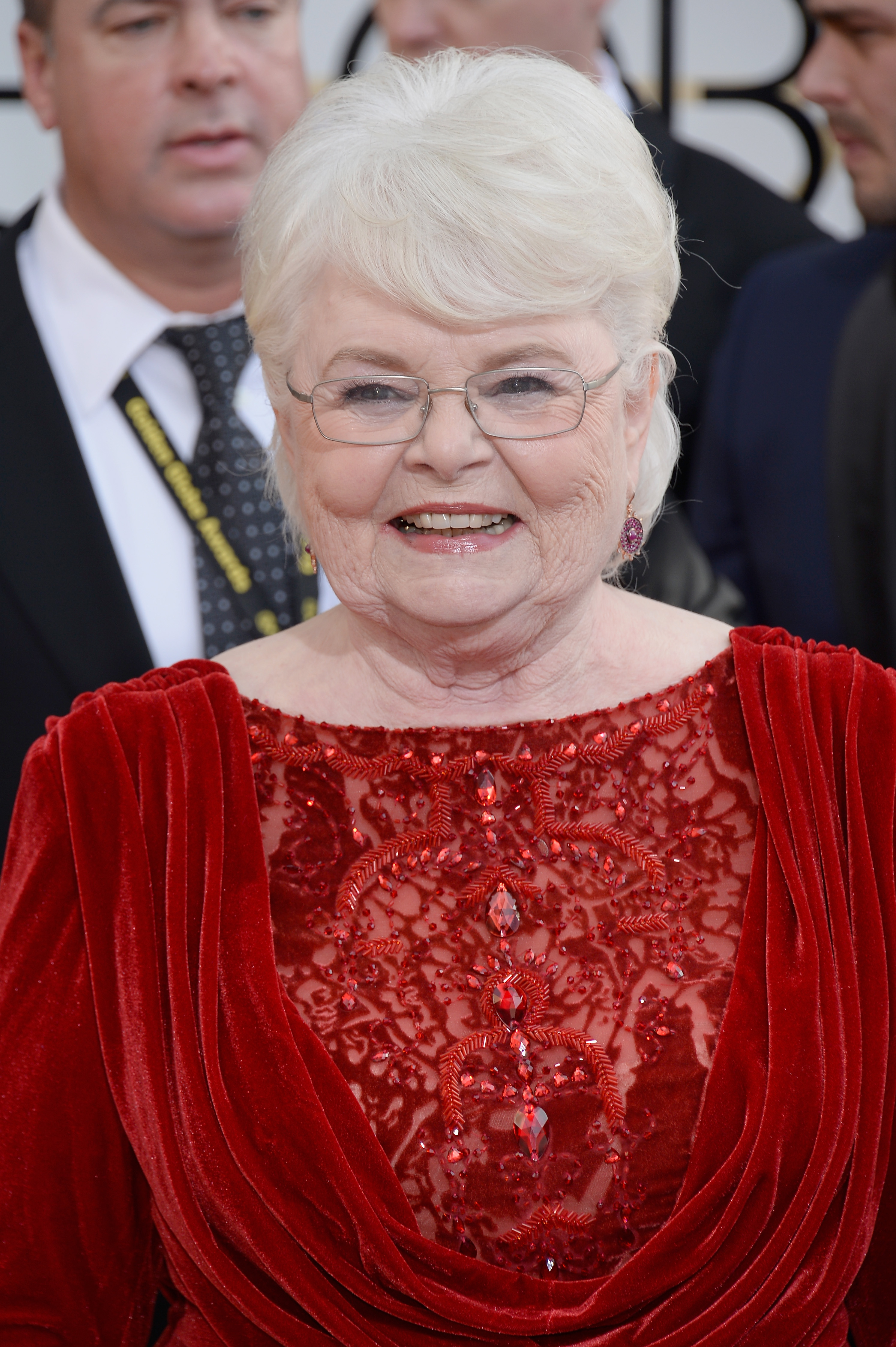 Una de las artistas más queridas del cine llega a la 71ª edición de los Globos de Oro el 12 de enero de 2014 | Fuente: Getty Images