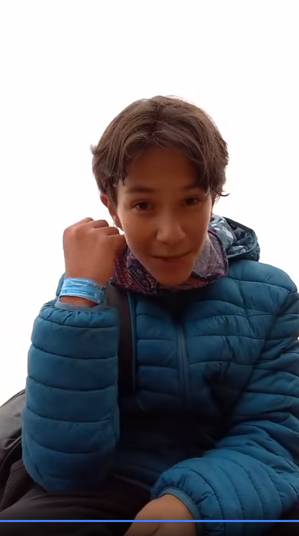Paolo en su último video. | Foto: Facebook.com/Senderismo CDMx