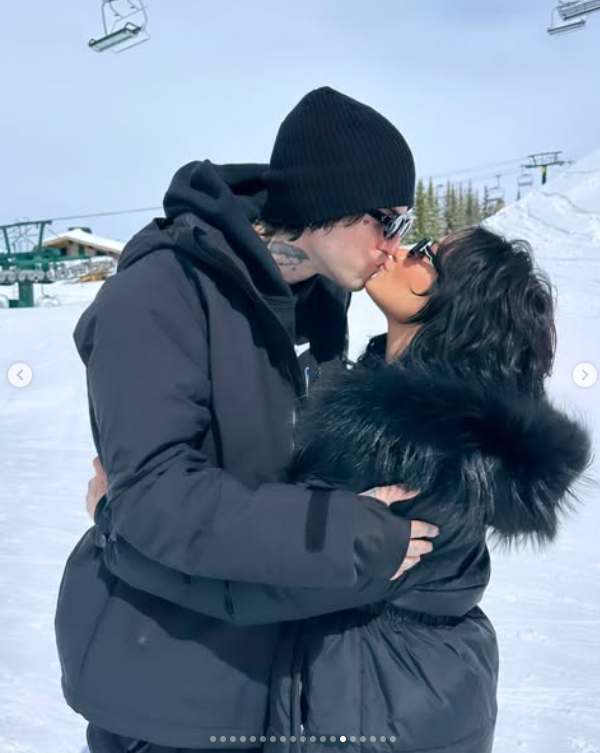 Jordan "Jutes" Lutes y Demi Lovato besándose, publicado el 28 de marzo de 2025. | Fuente: Instagram/ddlovato