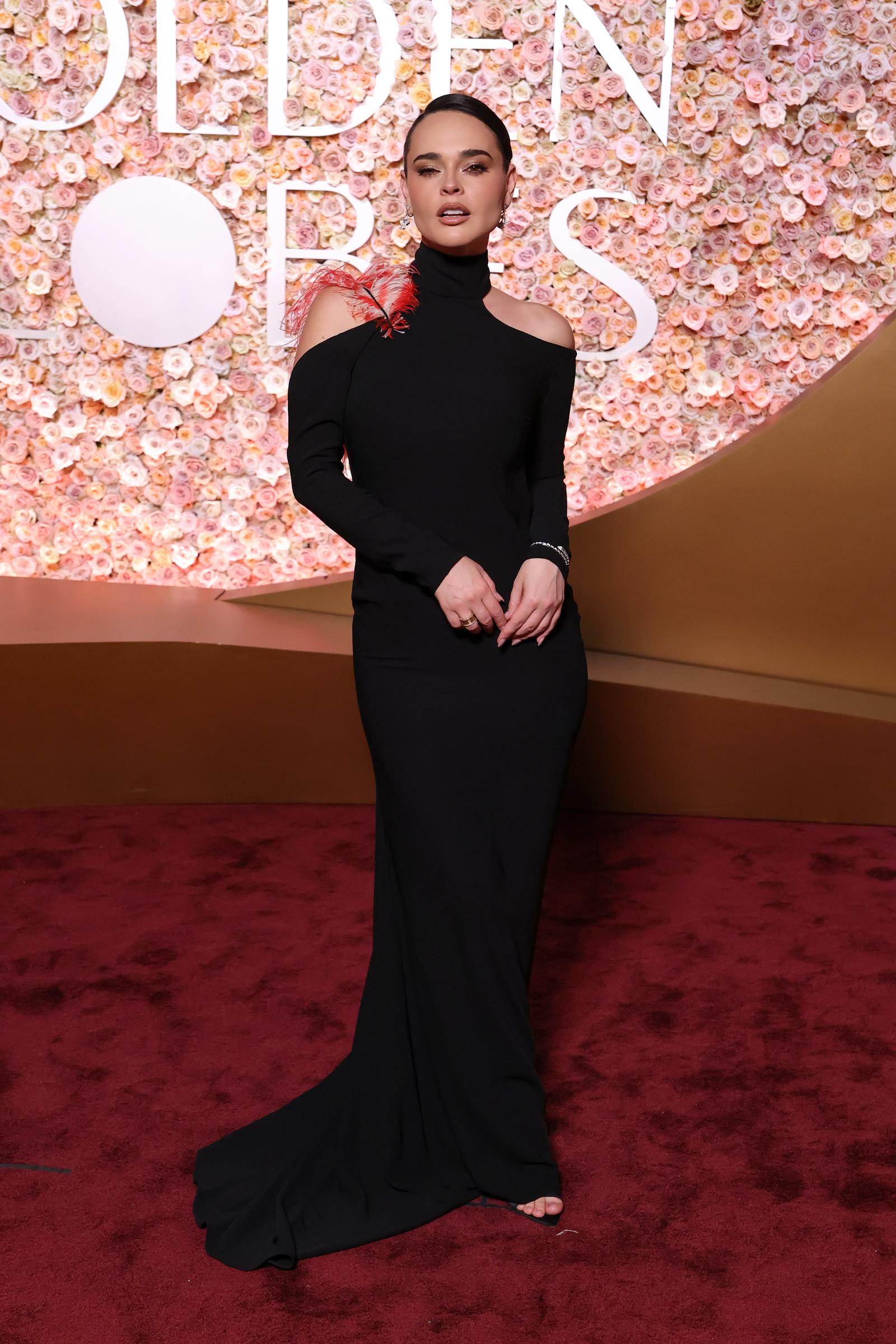 Fabiola Guajardo asiste a la 83ª edición de los Globos de Oro en el Beverly Hilton el 11 de enero de 2026 en Beverly Hills, California. | Fuente: Getty Images
