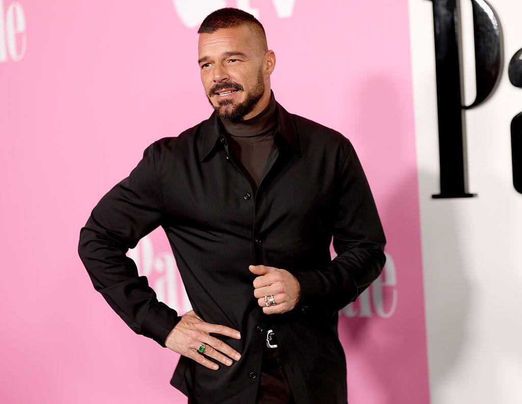 Ricky Martin asiste al evento de clausura de la segunda temporada de "Palm Royale" de Apple TV en el Teatro Wolf de la Academia de Televisión el 15 de enero de 2026 en North Hollywood, California. | Fuente: Getty Images