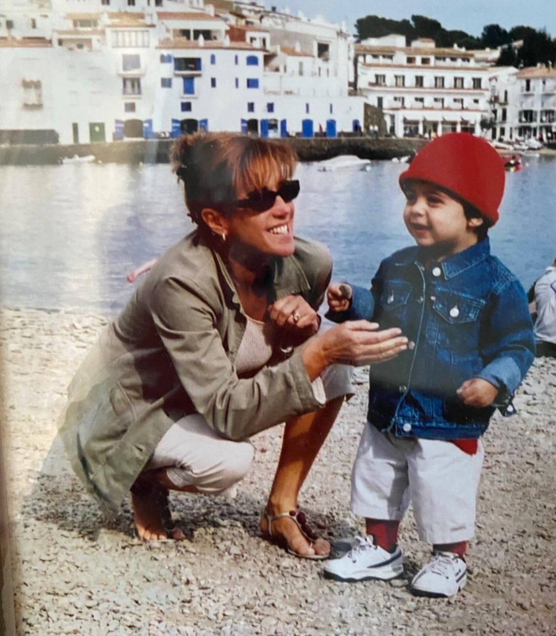 Marcela Tinayre junto a su hijo Rocco Gastaldi durante su infancia | Fuente: Instagram/soymarcelatinayre