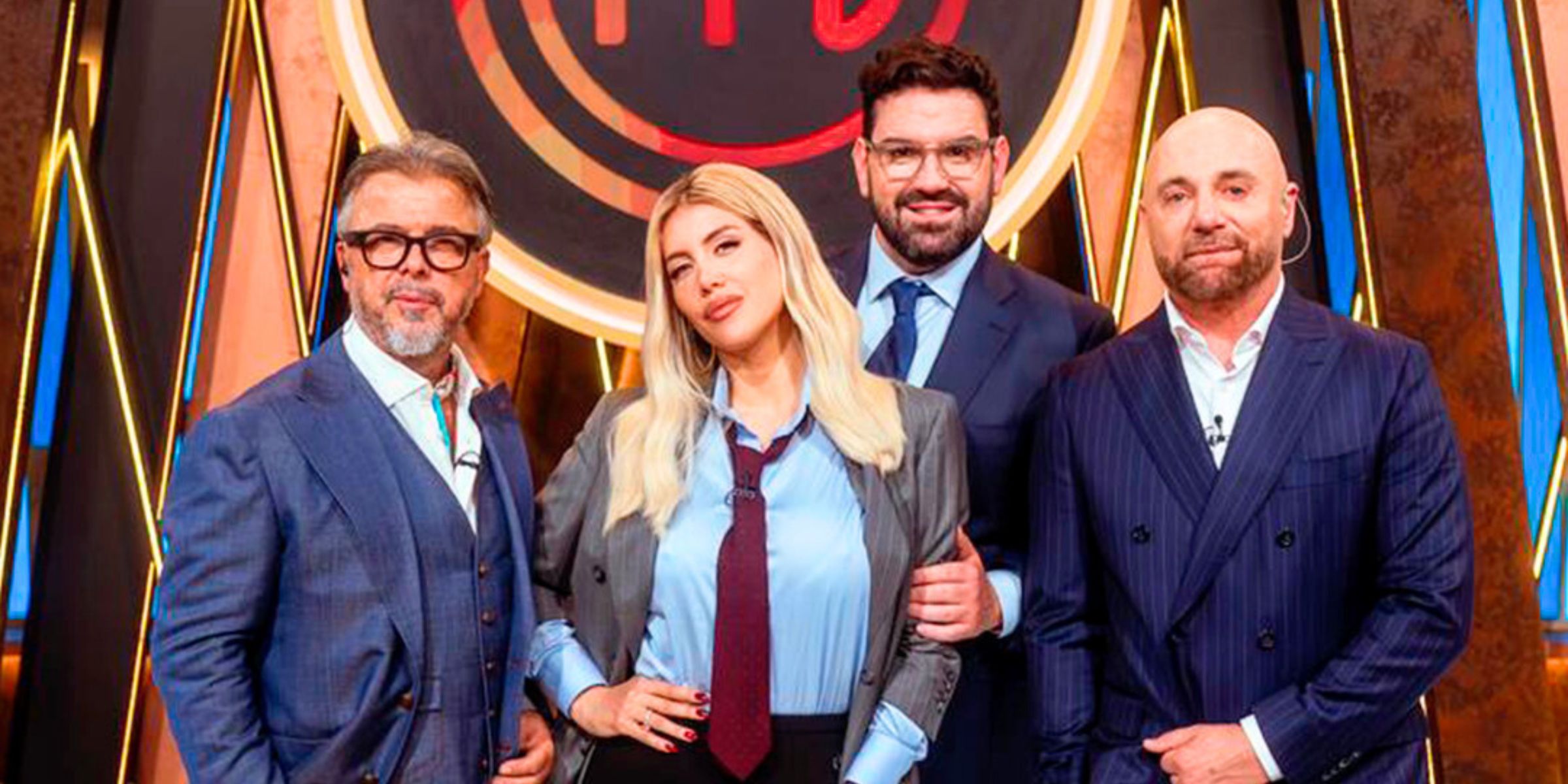 Donato De Santis, Wanda Nara, Damián Betular y Germán Martitegui en "MasterChef Celebrity" | Fuente: Instagram/masterchefargentina