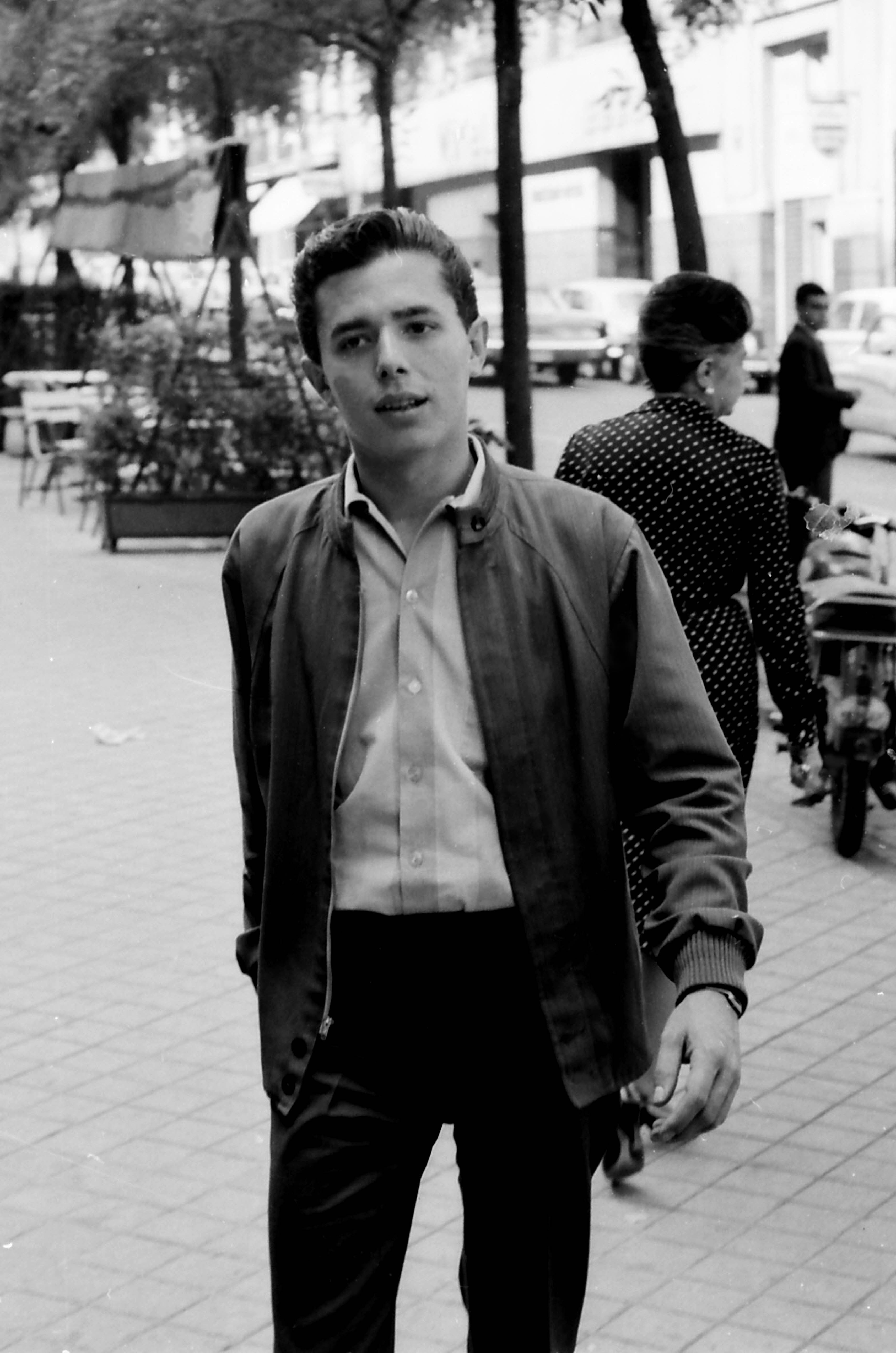 El cantante mexicano Enrique Guzmán, Madrid, España, 1964. | Fuente: Getty Images