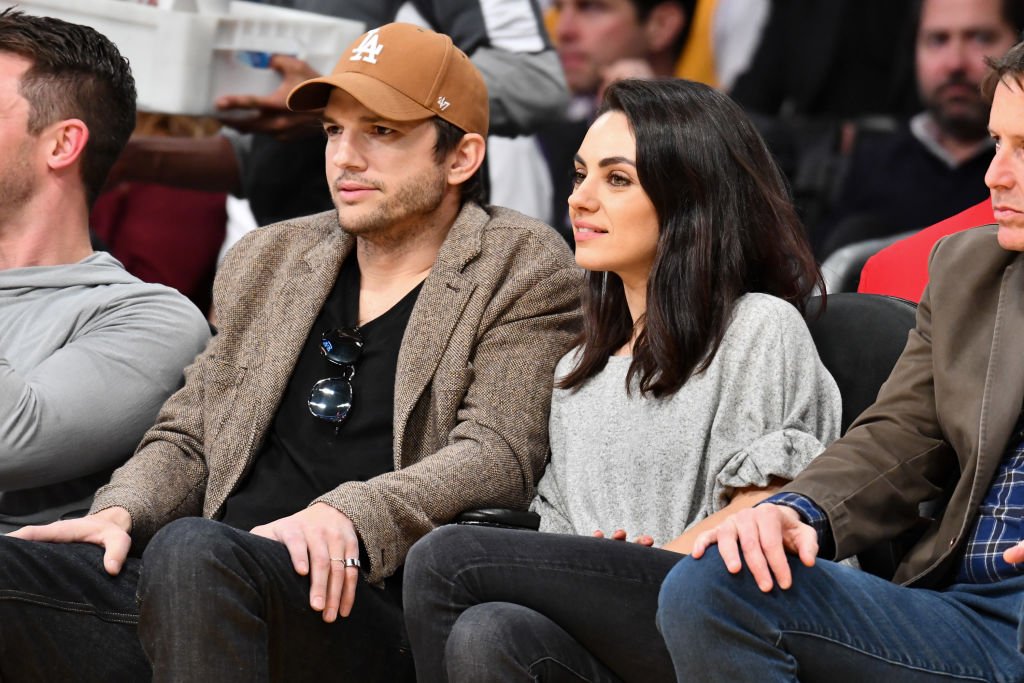Ashton Kutcher y Mila Kunis en Los Ángeles el 29 de enero de 2019 | Fuente: Getty Images