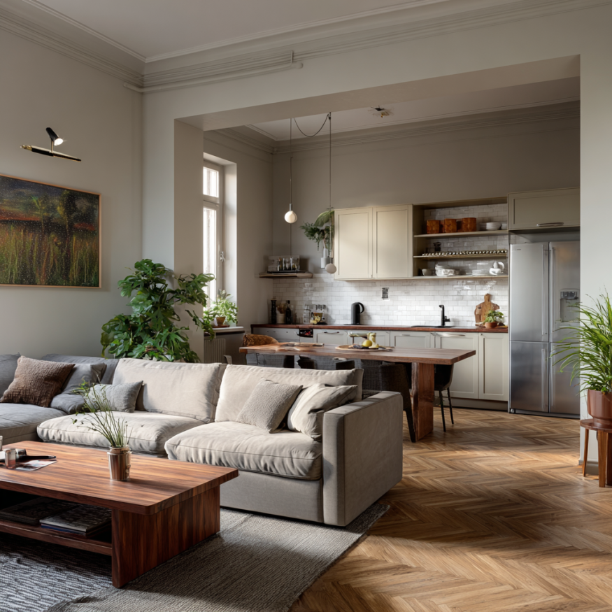 Un condominio bien cuidado | Fuente: Midjourney