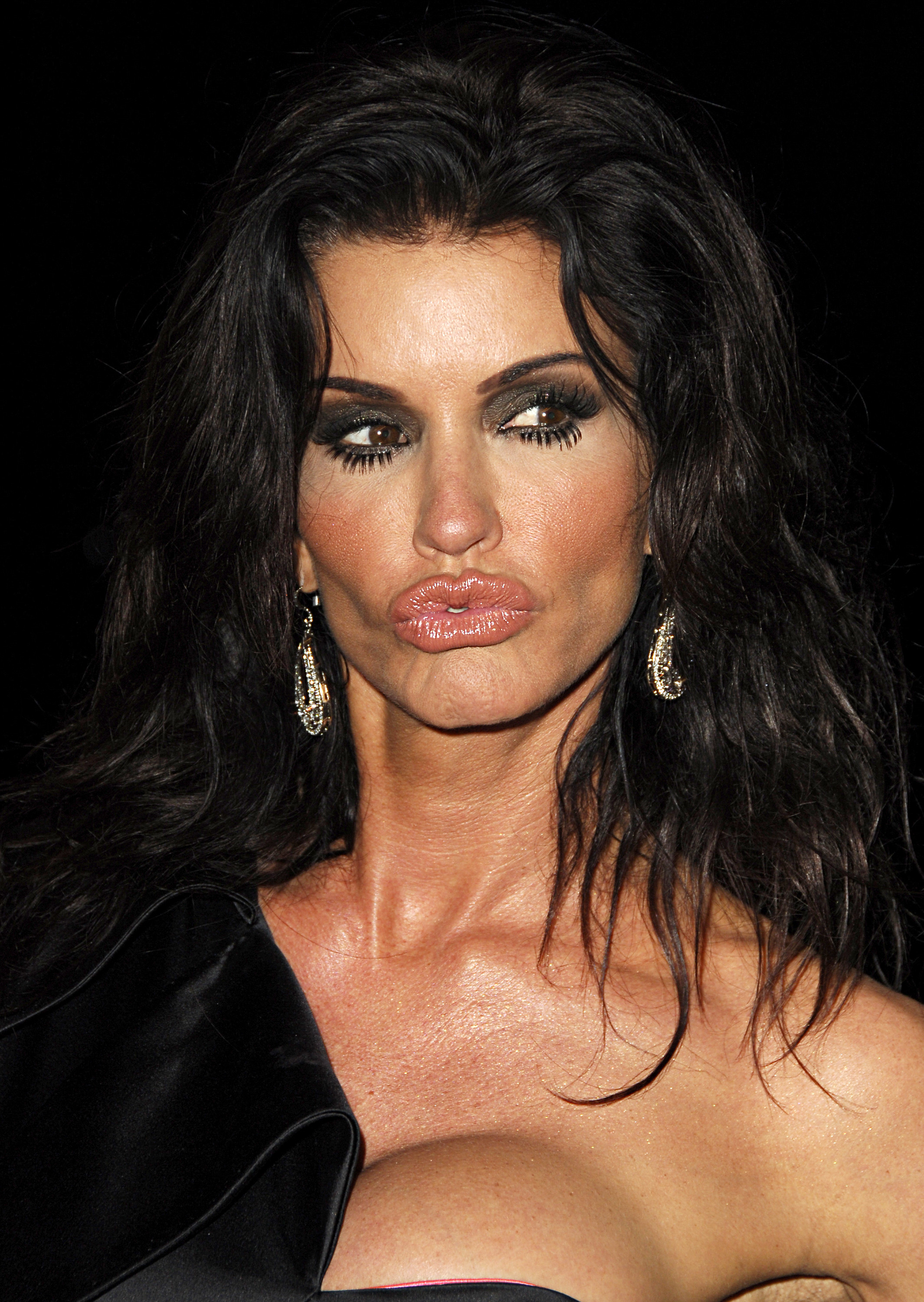 Janice Dickinson durante el "Círculo de Pasión" de la Fundación Elevate Hope el 26 de febrero de 2006 en West Hollywood, California. | Fuente: Getty Images.