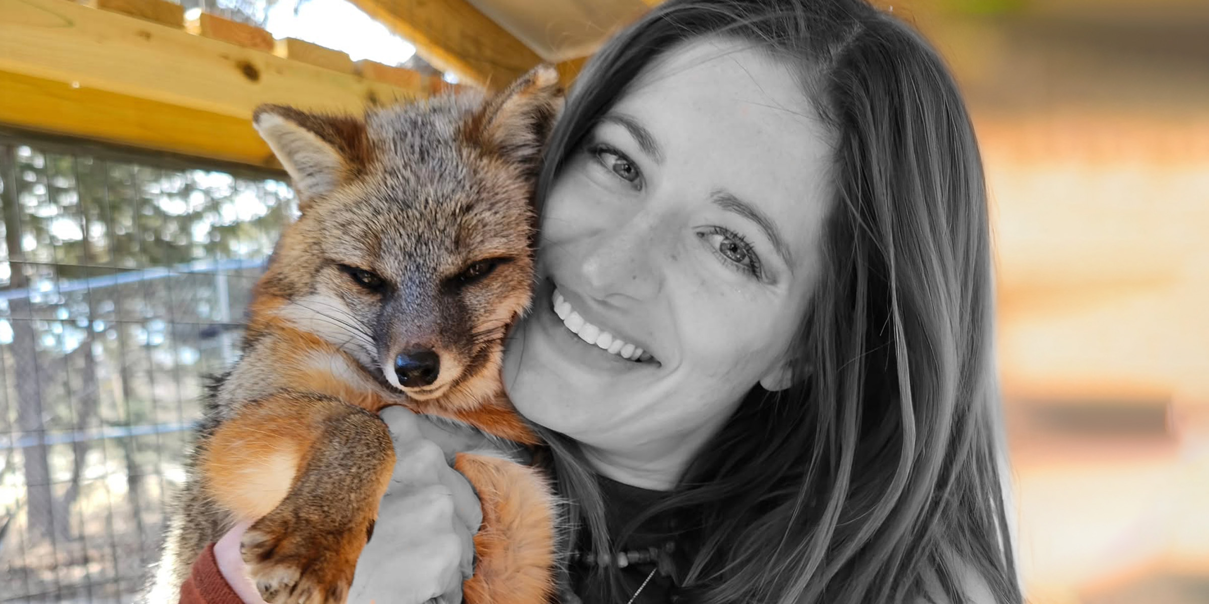 Mikayla Raines | Fuente: Instagram/saveafox_rescue