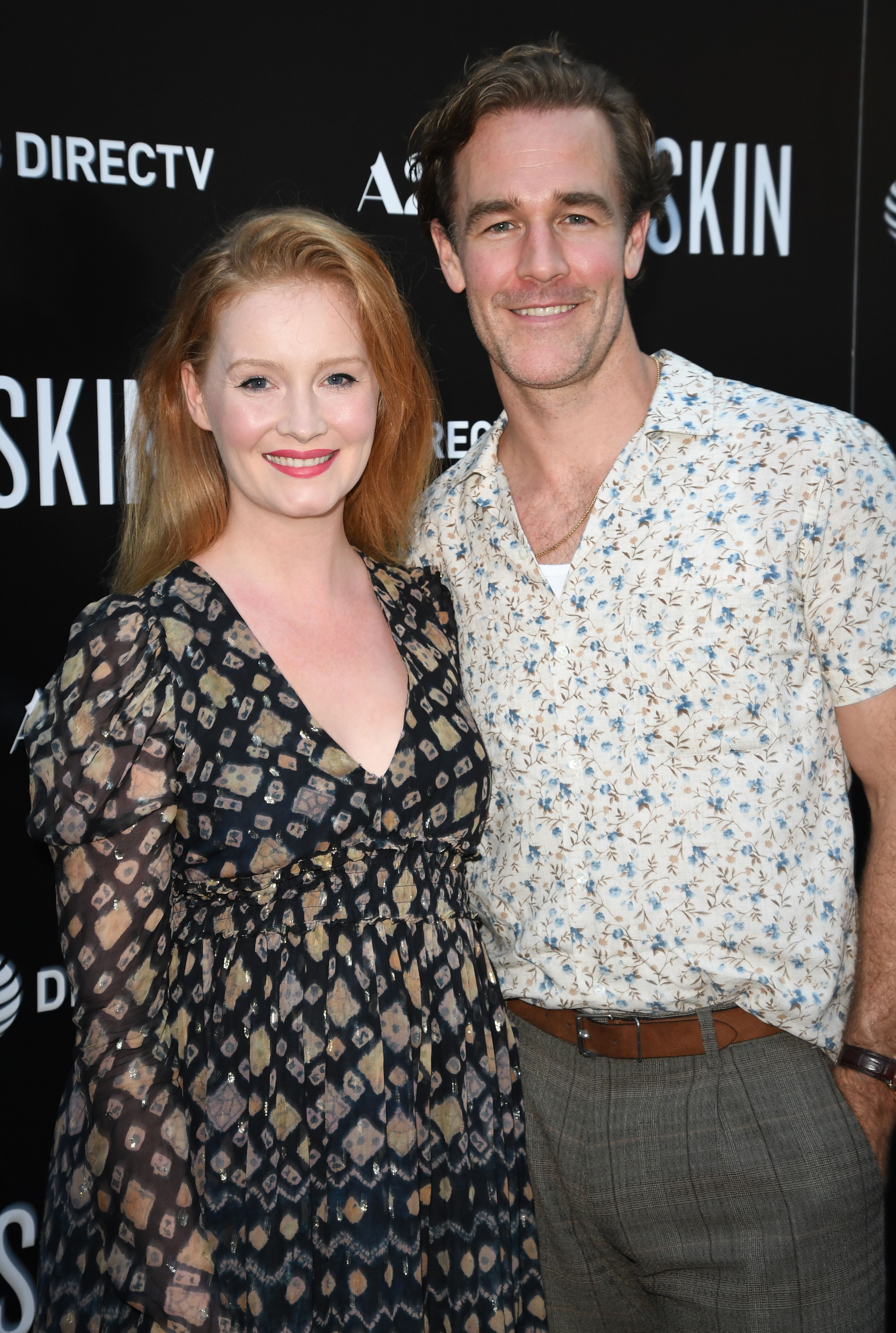 Kimberly y James Van Der Beek en la proyección especial de "Skin" el 11 de julio de 2019 en Hollywood. | Fuente: Getty Images