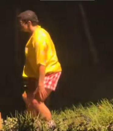 Bad Bunny visiblemente dolorido | Fuente: Tiktok.com/rosa.pilatestx