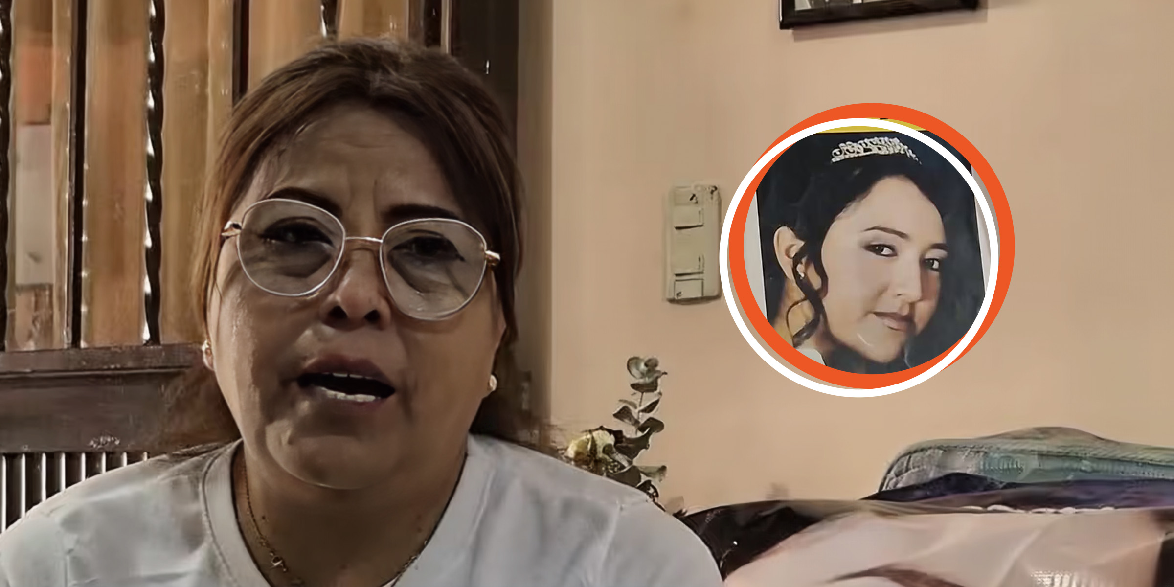 Madre de Adela Yazmín Solís, recordó a su hija desaparecida. | Fuente: Facebook/aztecalag