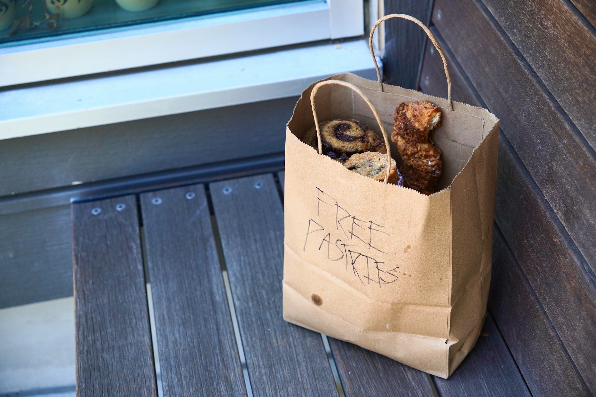 Una bolsa de bollería gratis | Fuente: Unsplash