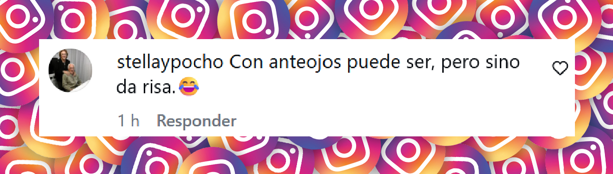 Comentario de una usuaria sobre el look de Cecilia Roth para la serie de Moria Casán | Fuente: Instagram/chenetflix