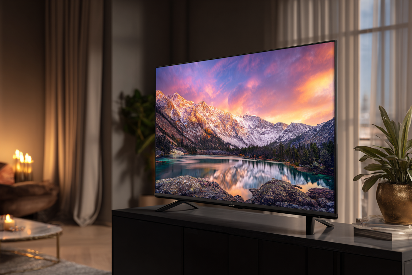 Un televisor | Fuente: Midjourney