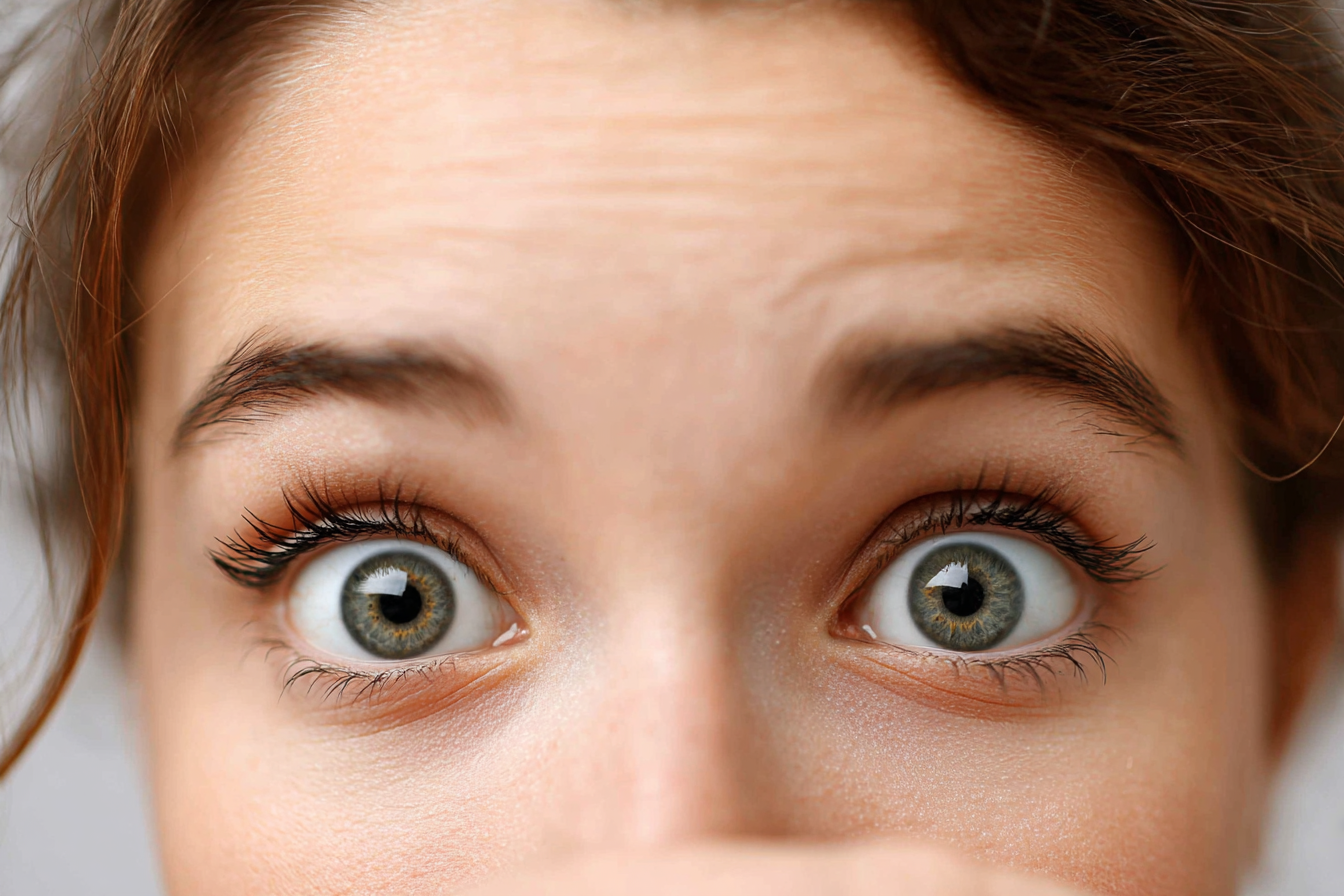 Primer plano de los ojos de una mujer | Fuente: Midjourney