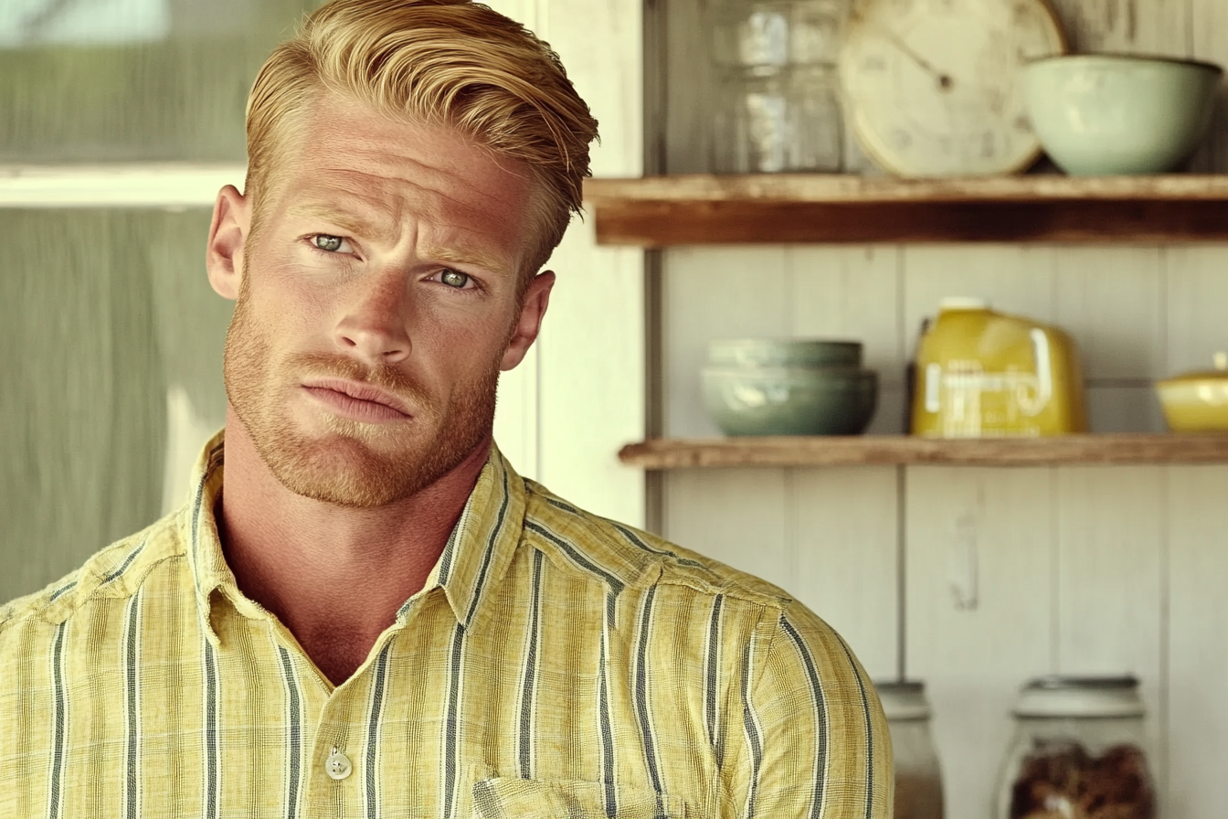 Un hombre triste | Fuente: Midjourney