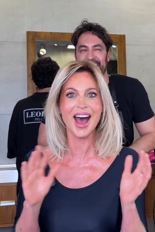 Karina Mazzocco reacciona ante el resultado | Fuente: Instagram/karinamazzocco