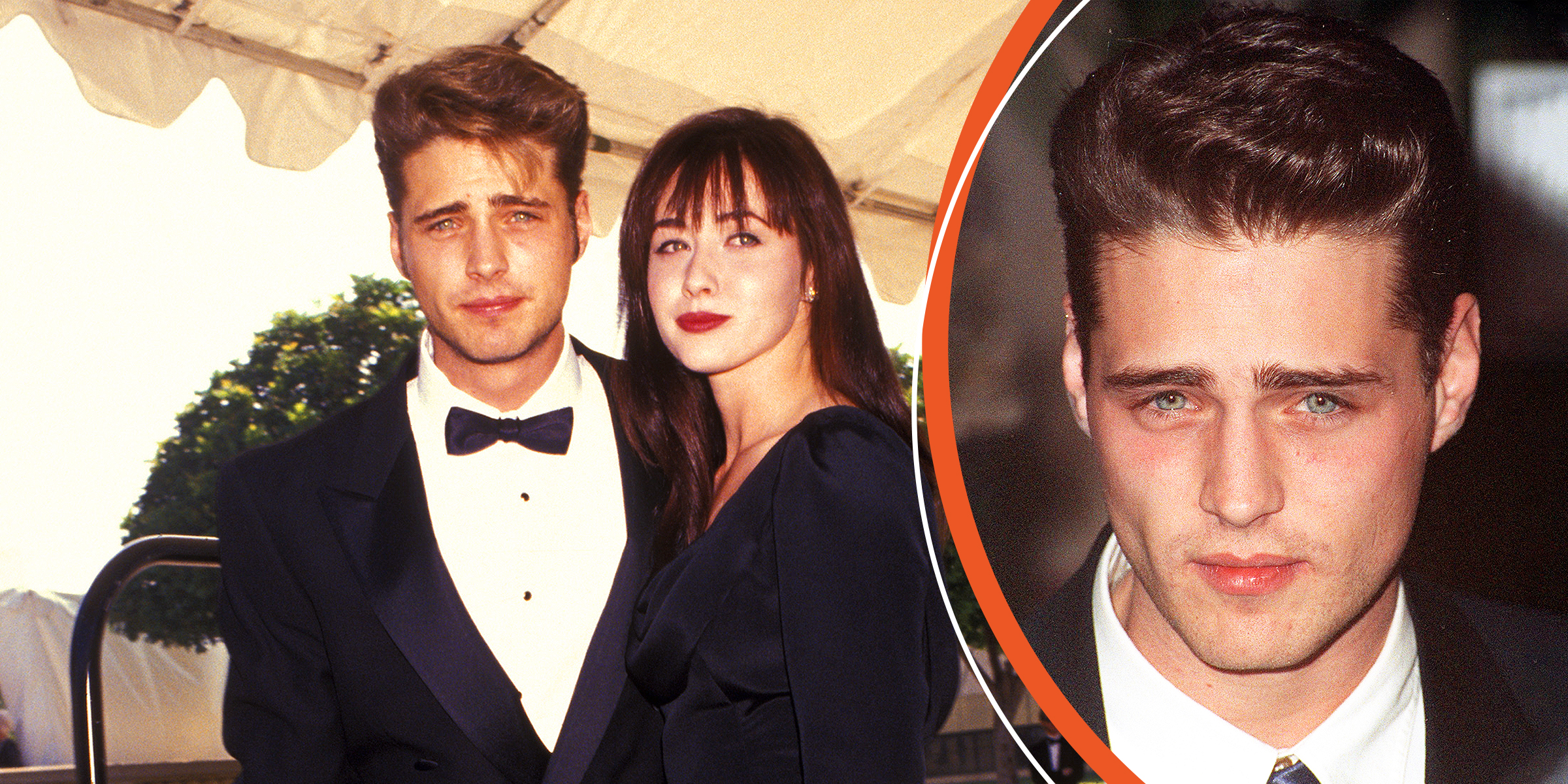 El rompecorazones de los 90 posa con Shannen Doherty, 1991 | El rompecorazones de los 90, 1993 | Fuente: Getty Images