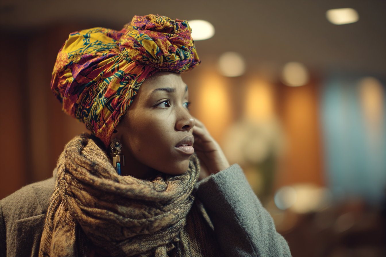 Una mujer | Fuente: Midjourney