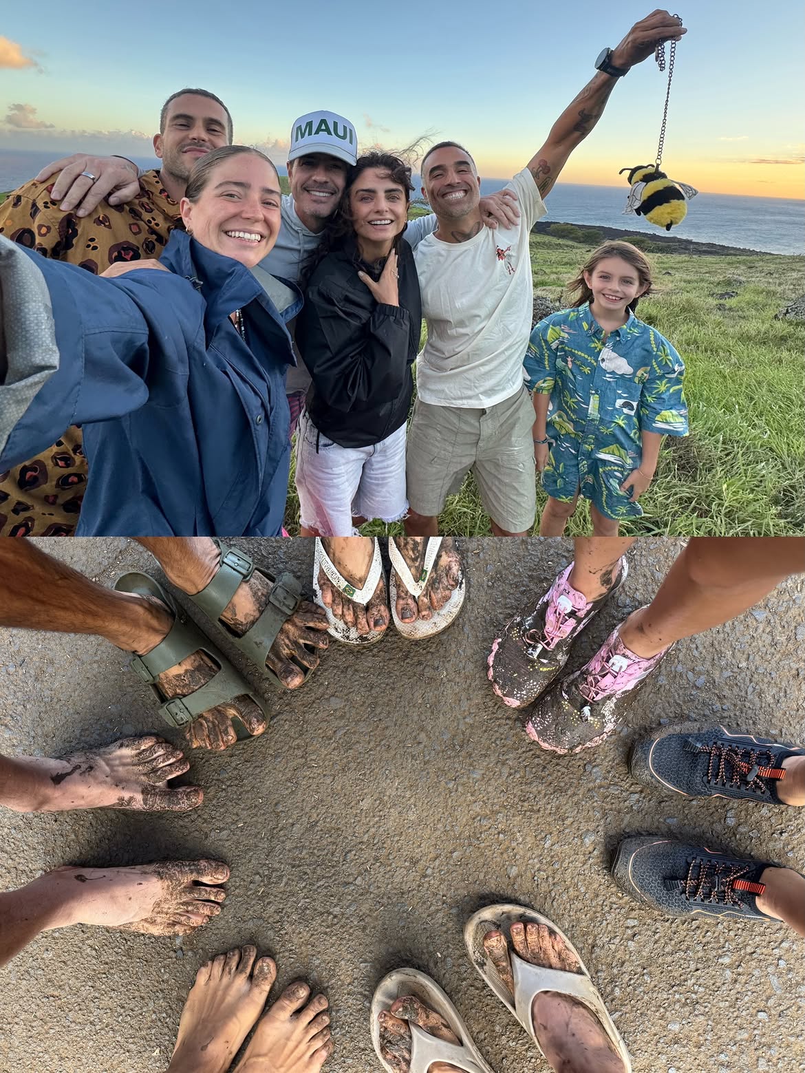 Las vacaciones de Aislinn Derbez, Mauricio Ochmann y su hija Kailani en Hawái | Fuente: Instagram/aislinnderbez