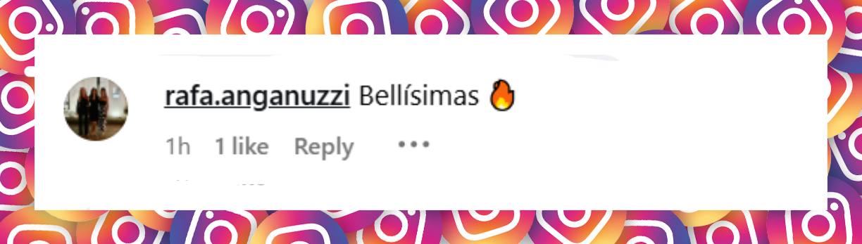 Comentario de un usuaria | Fuente: Instagram/soymarcelatinayre