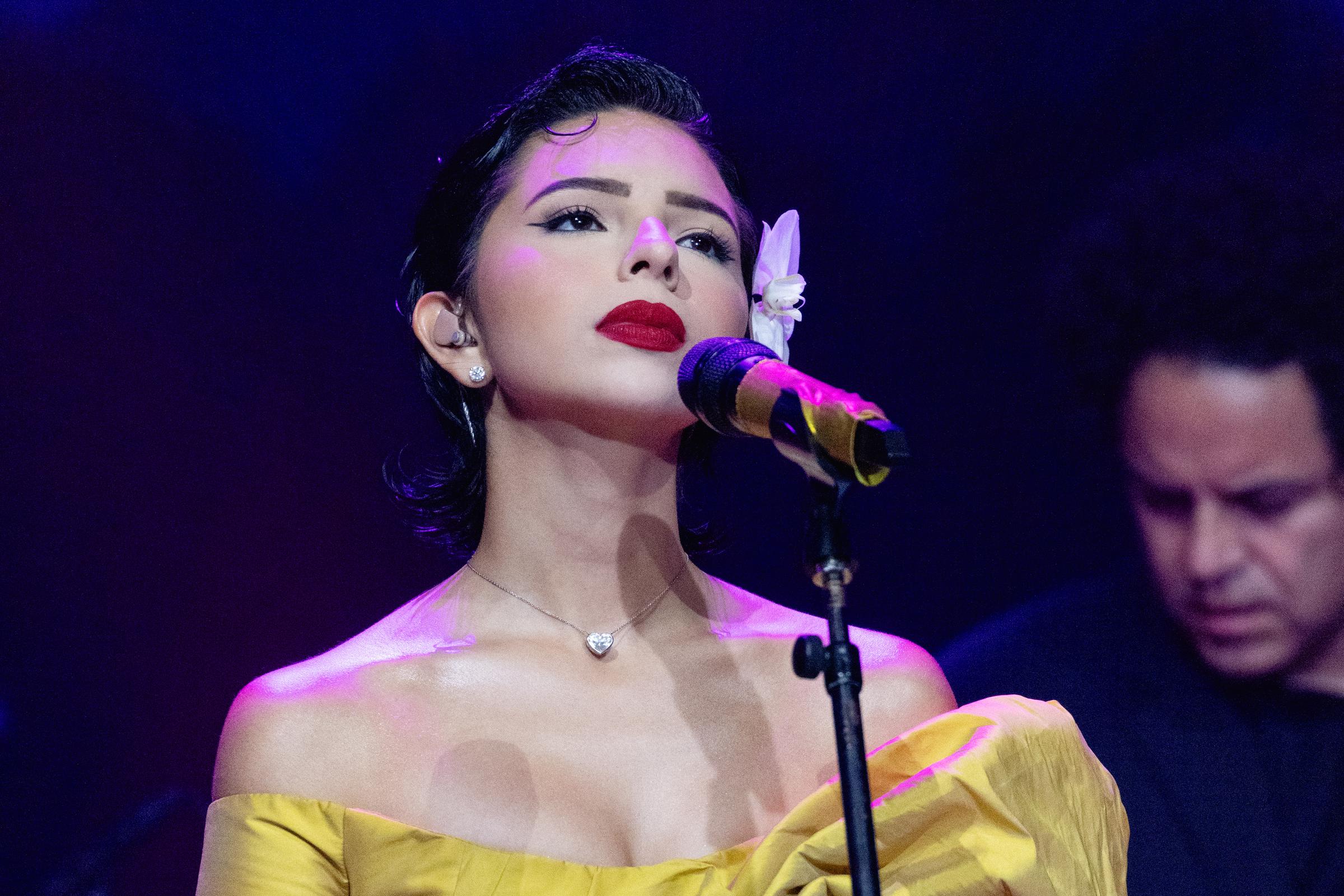 Ángela Aguilar actúa en el escenario durante "Austin City Limits Celebrates 50 Years: A Special Anniversary Taping", en ACL Live el 21 de noviembre de 2024 en Austin, Texas. | Fuente: Getty Images