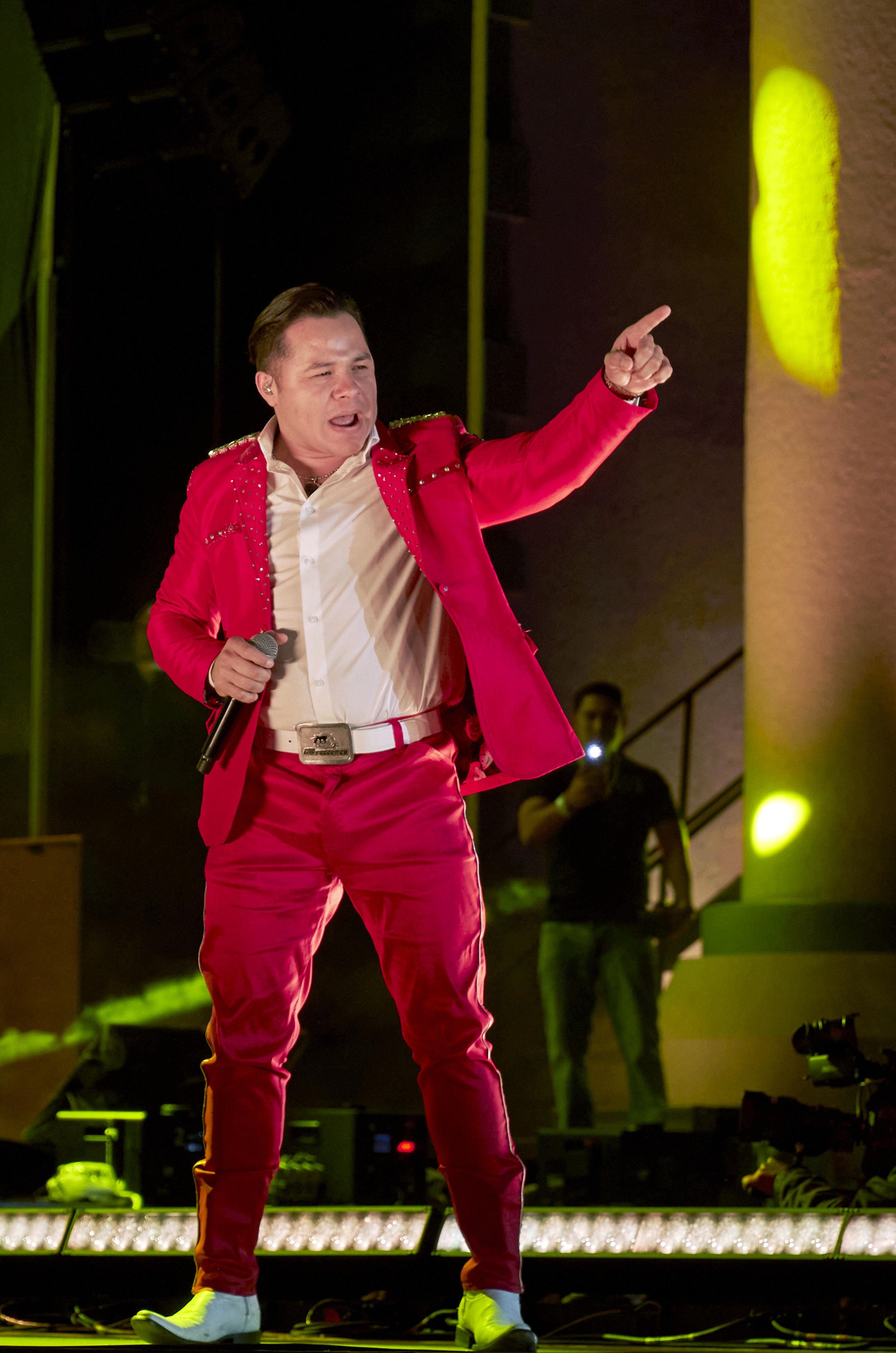 Rafael Gónzalez de Banda Los Recoditos se presenta durante el Festival Arre 2024 Día 2 en Foro GNP el 8 de septiembre de 2024 en Ciudad de México, México. | Fuente: Getty Images