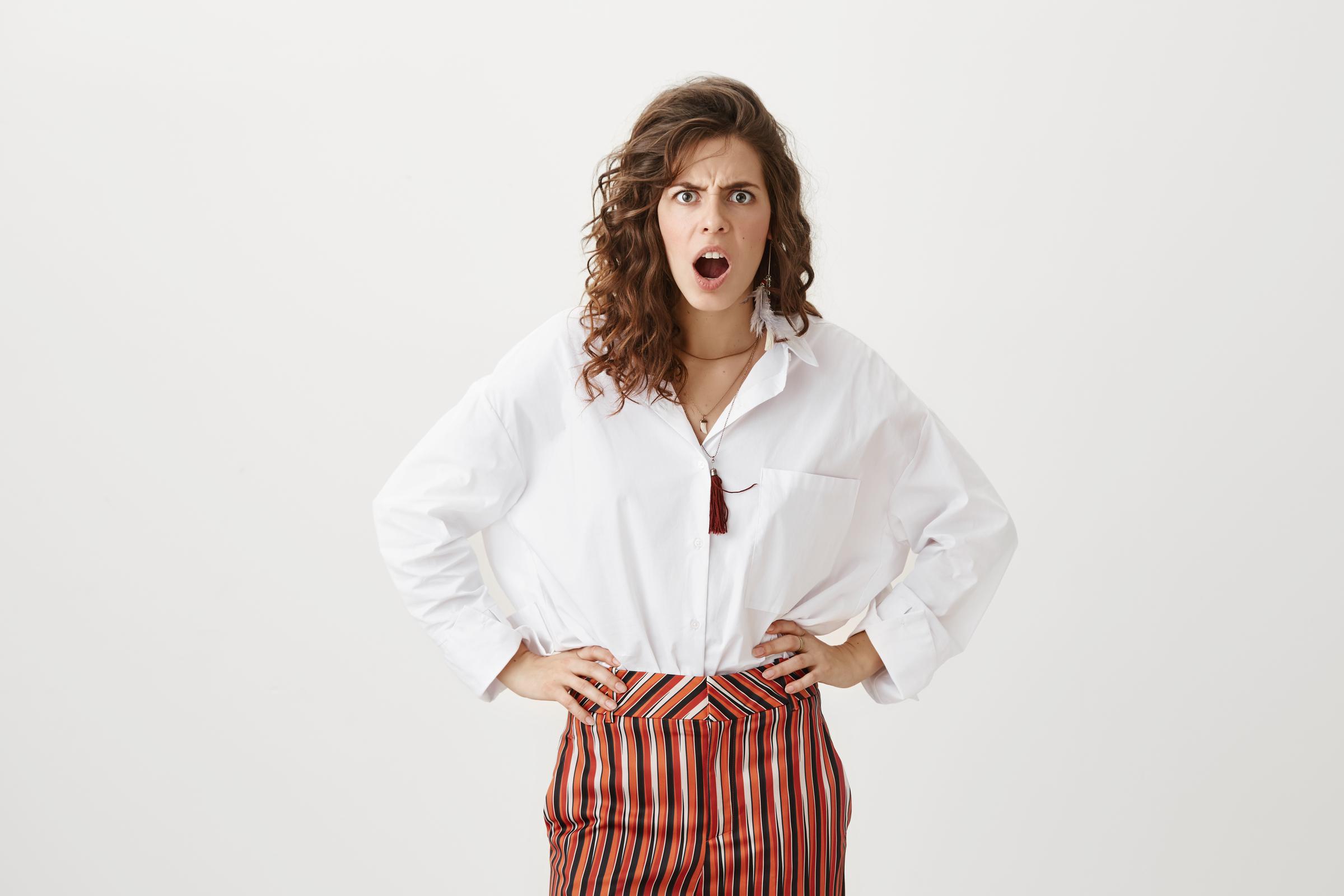 Una mujer enfadada | Fuente: Freepik