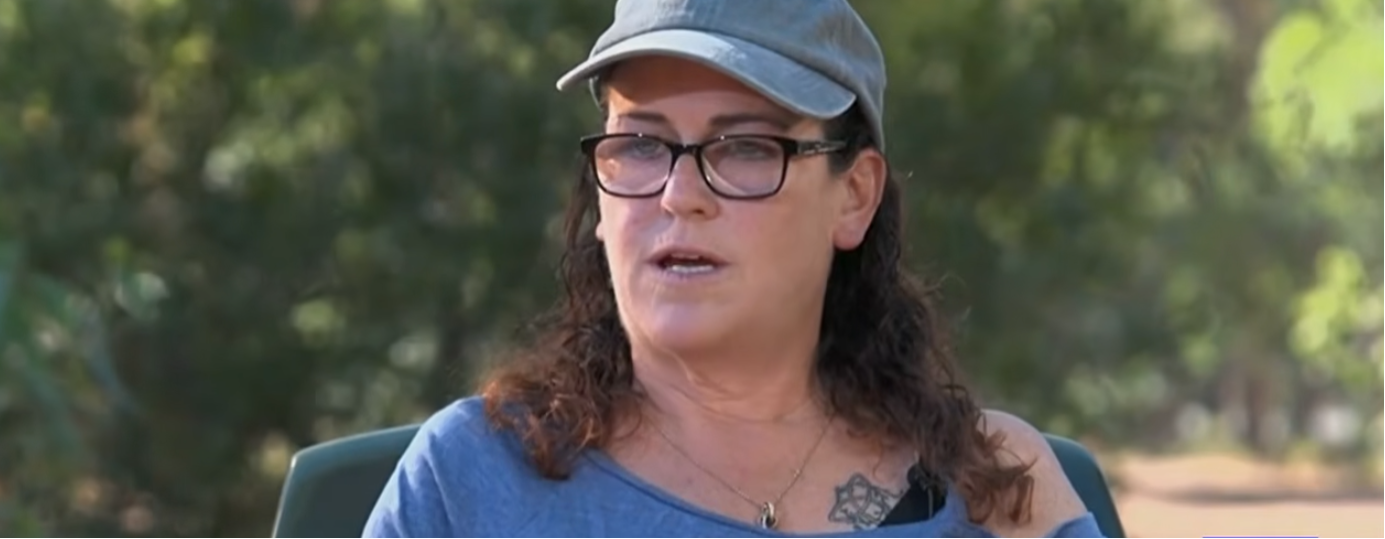 Joanne Applebee hablando sobre la hazaña de su hijo Austin para salvarla a ella y a sus hijos Beau y Grace | Fuente: YouTube/ABC News