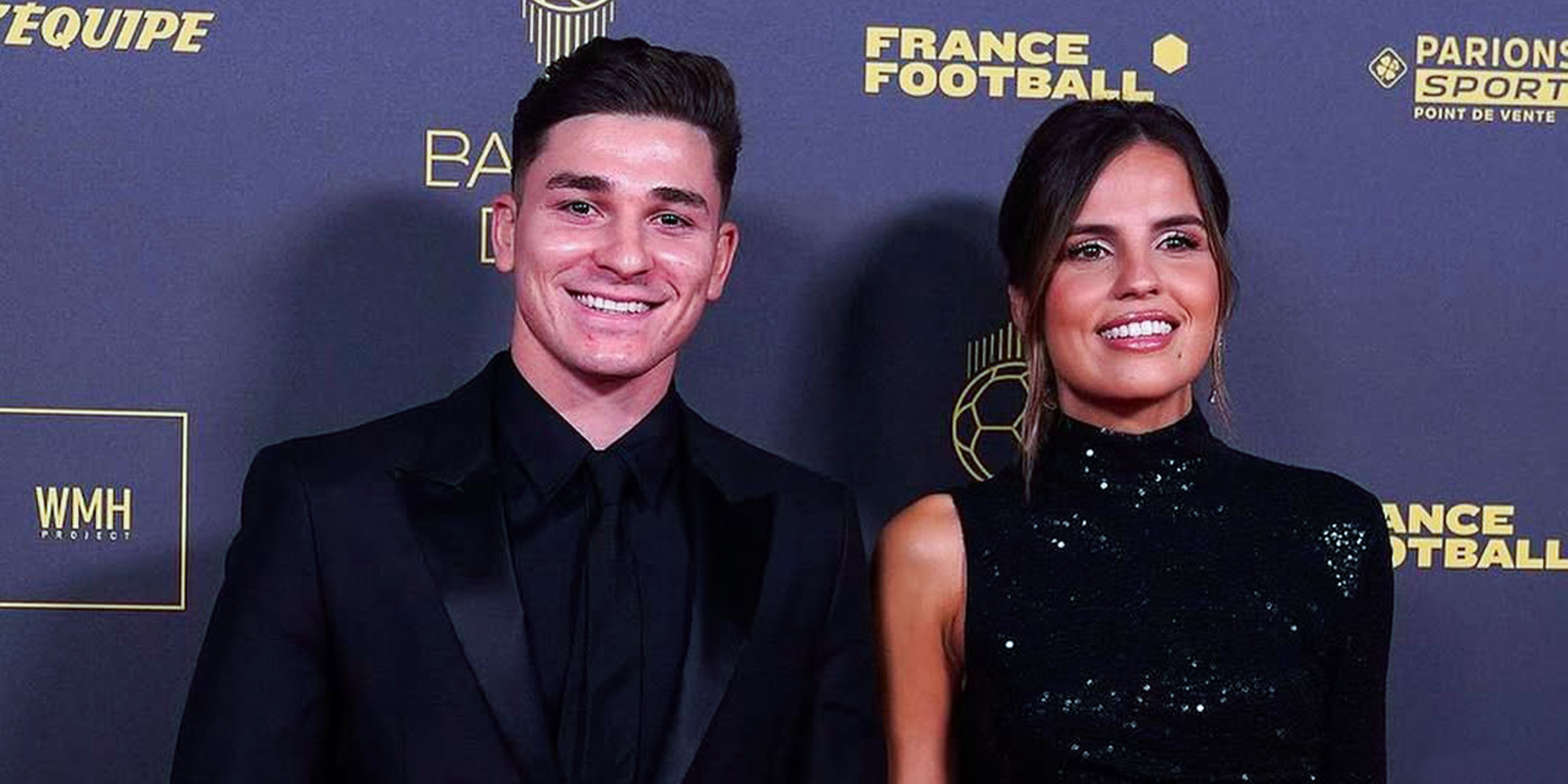 Julián Álvarez y su novia, Emilia Ferrero. | Fuente: instagram.com/emiliafferrero