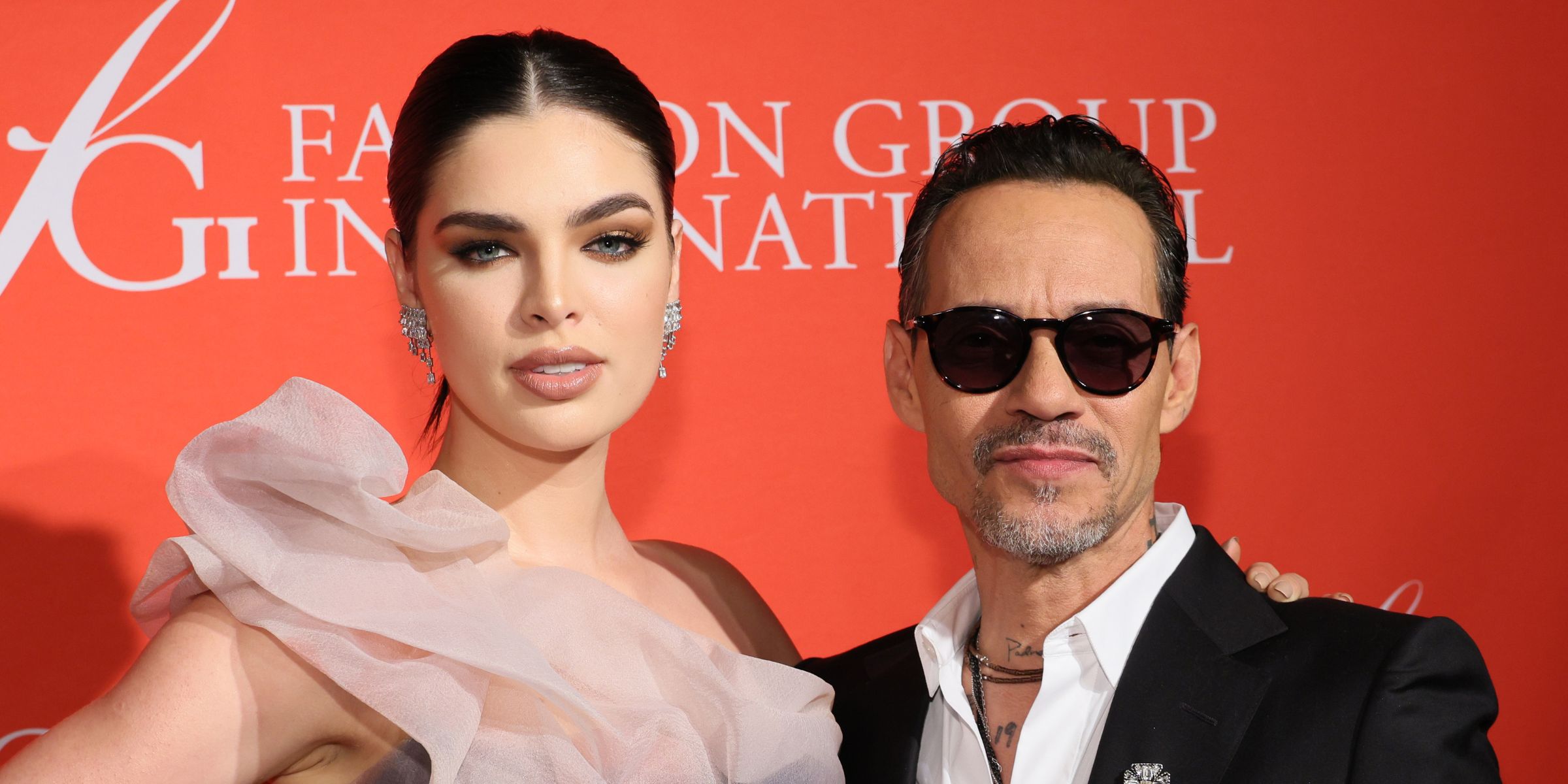 Nadia Ferreira y Marc Anthony | Fuente: Getty Images
