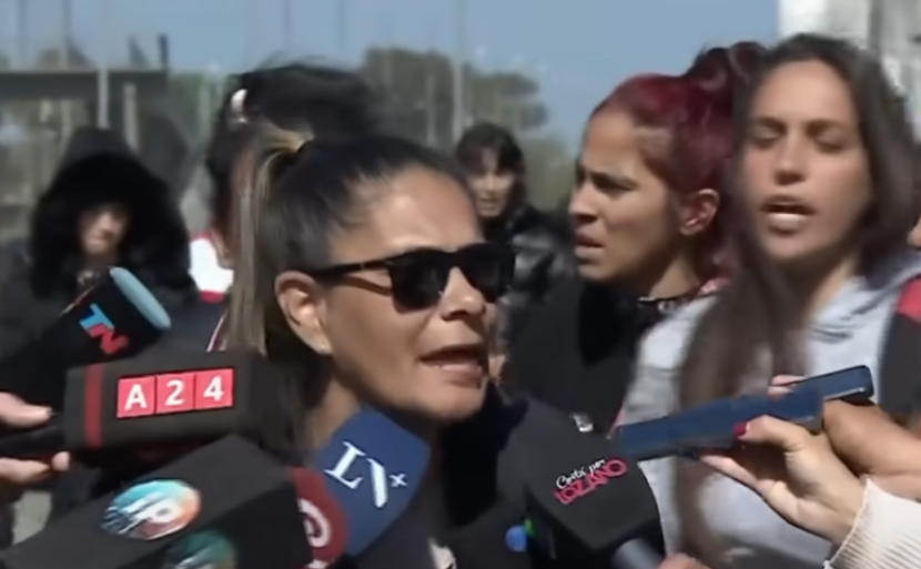 Tía de Lara pide que se haga justicia por el crimen. | Fuente: YouTube/Telefe.