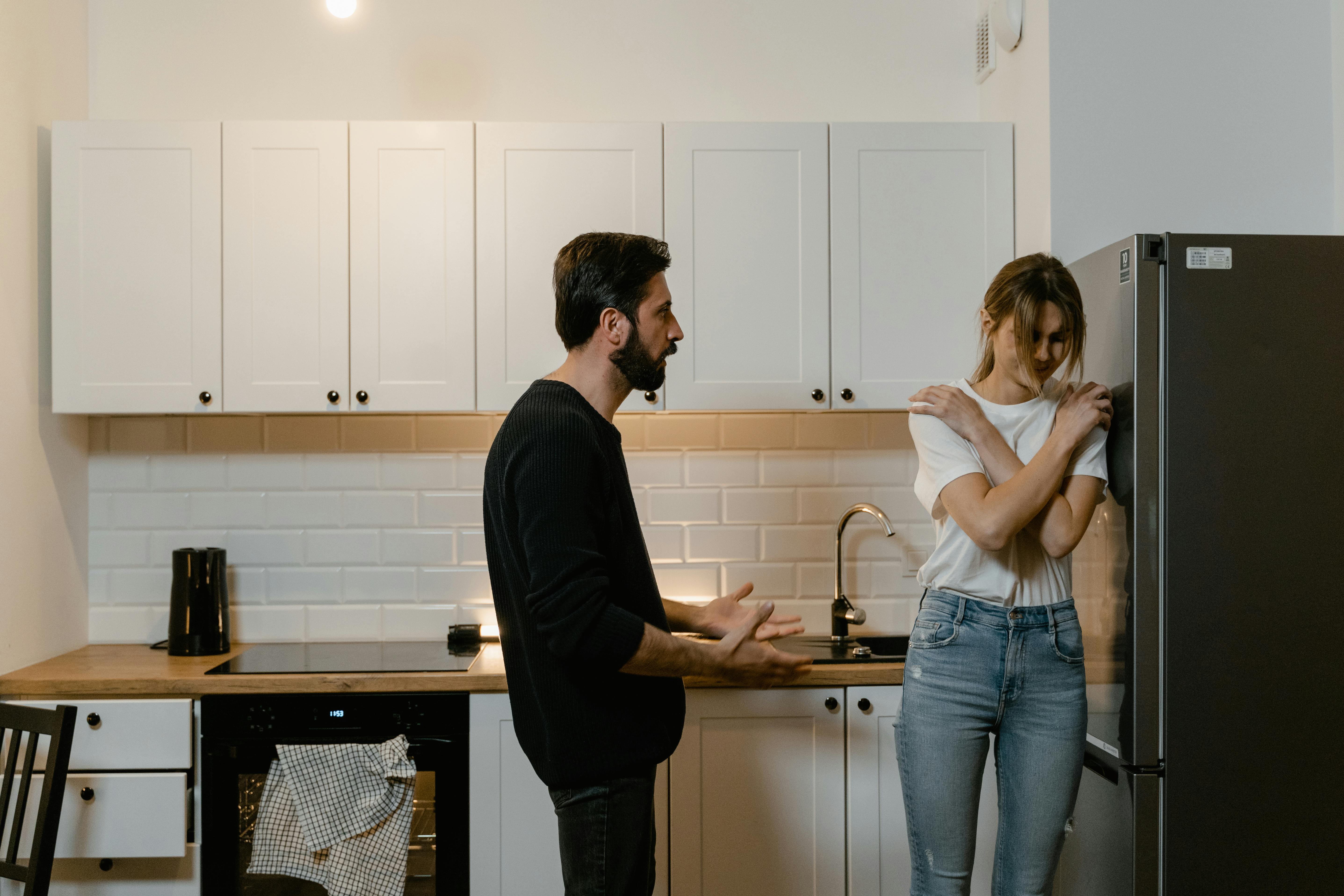 Una pareja en desacuerdo | Fuente: Pexels