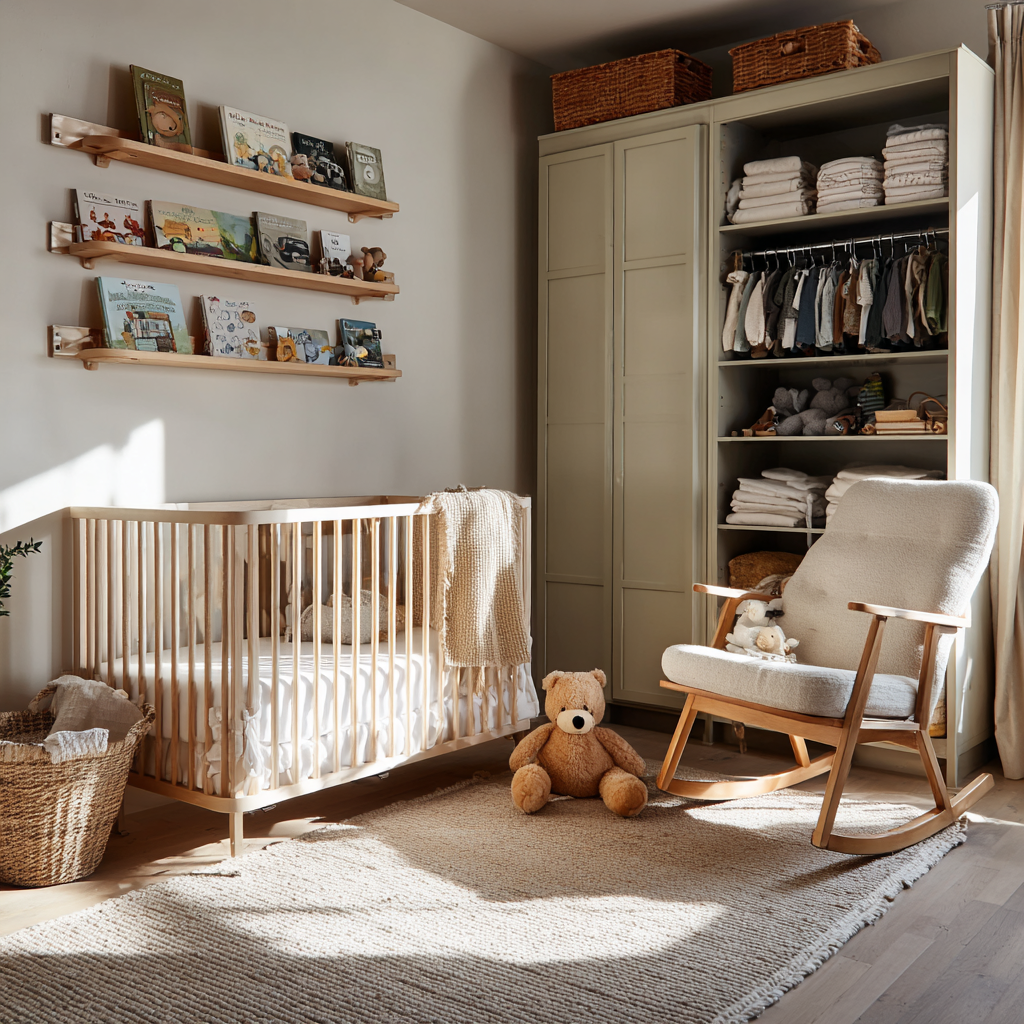 La habitación de un bebé | Fuente: Midjourney
