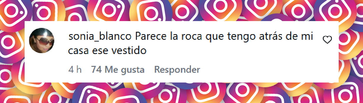 Comentario de una usuaria sobre el atuendo de Karol G para la fiesta de los Oscar de Vanity Fair | Fuente: Instagram/despiertamerica