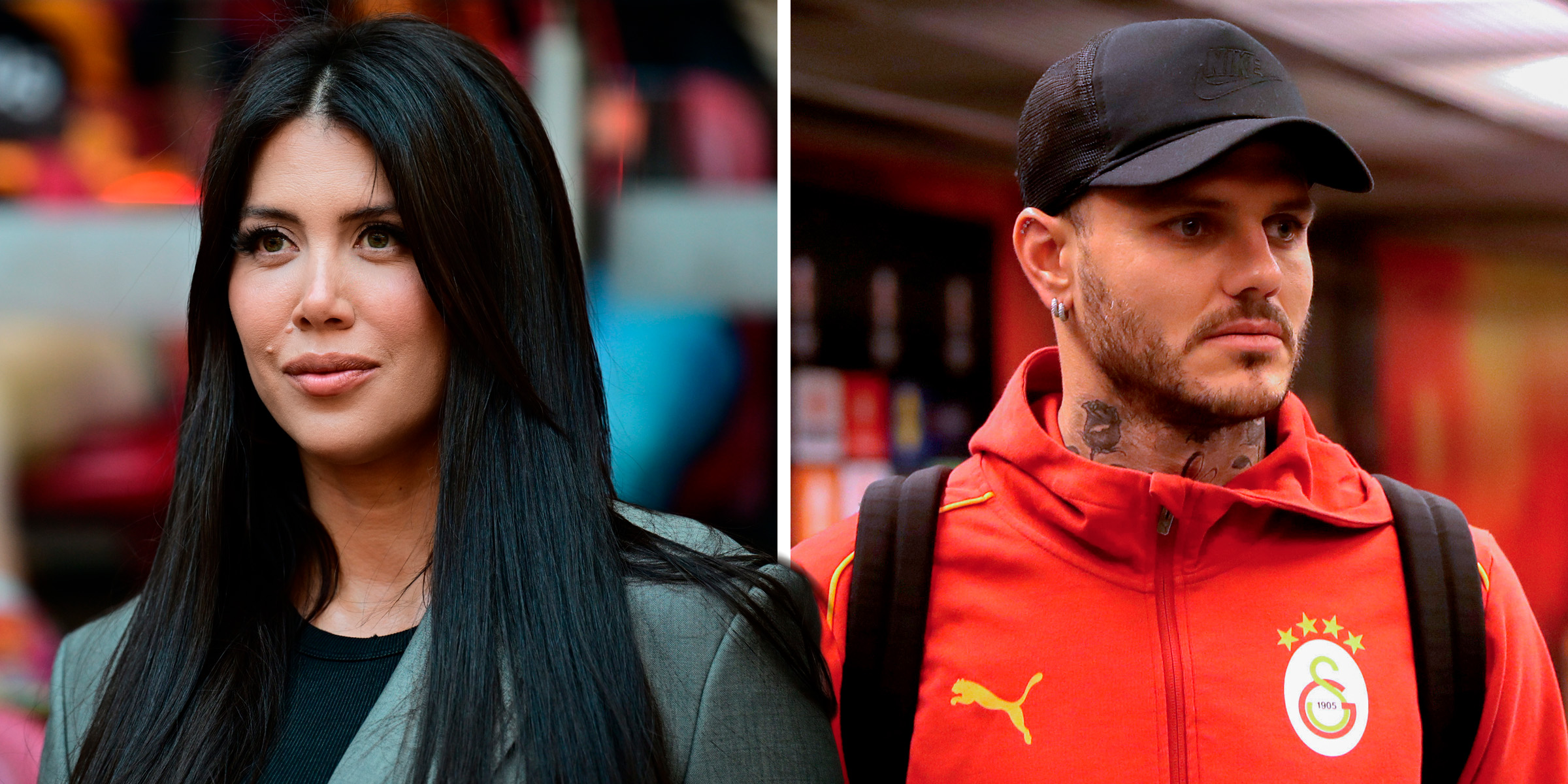 Wanda Nara. | Mauro Icardi. | Fuente: getty Images