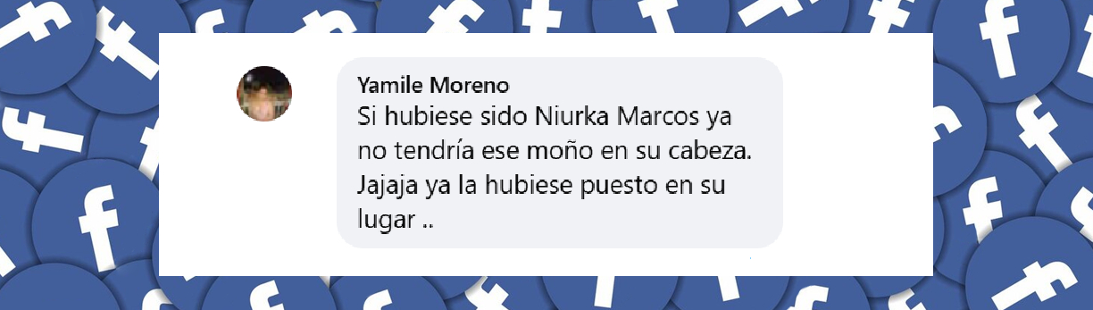 Comentario de una usuario sobre el hecho que provocó la expulsión de Gaby Spanic de "La Granja VIP Brasil". | Fuente: Facebook/Esconusted.